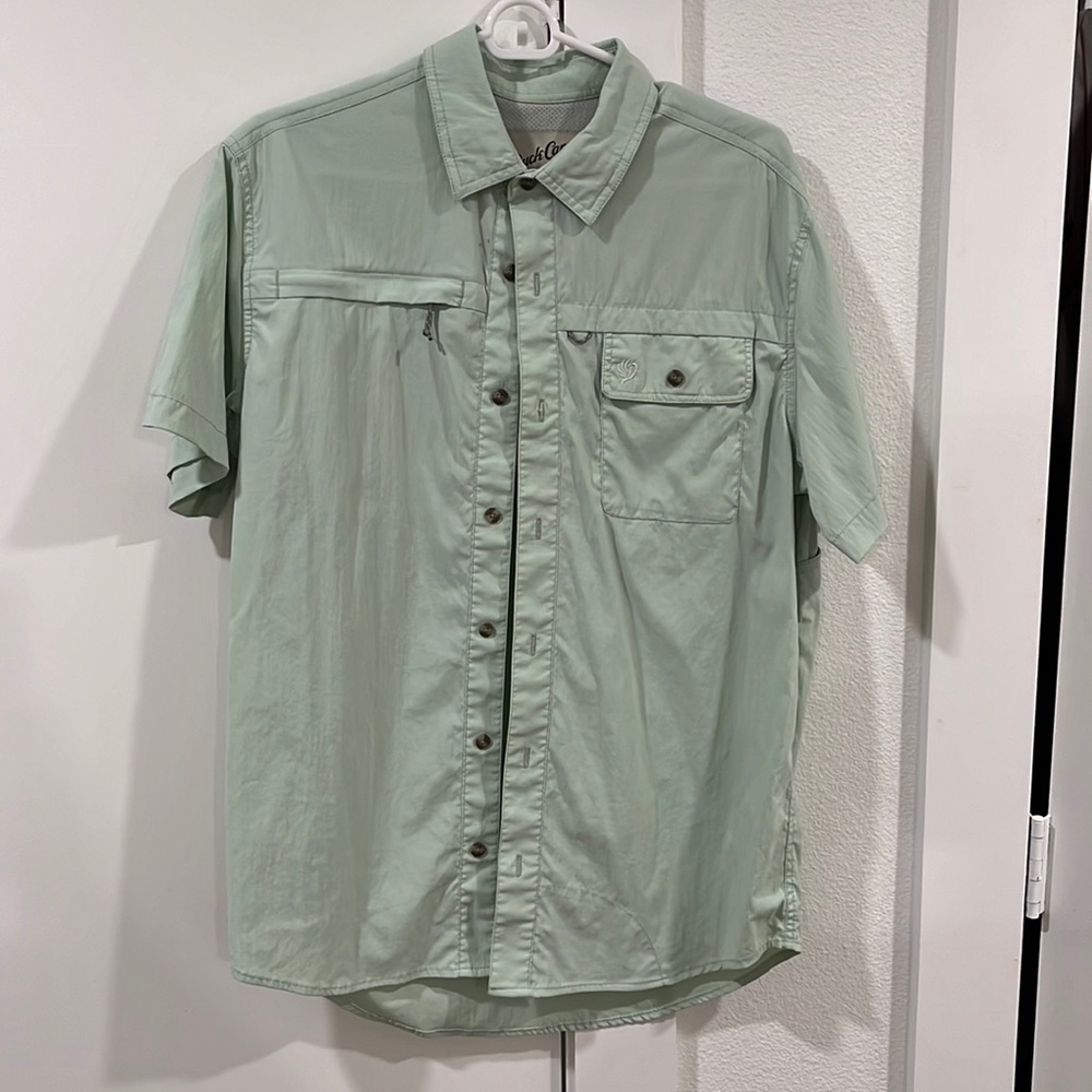 Duck Camp Medium short sleeve vented button up